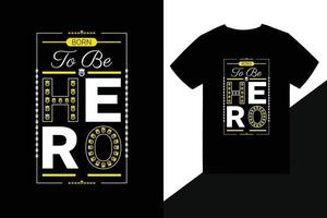 typografie t-shirt ontwerpsjabloon vector