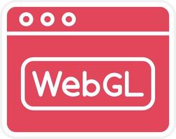 webgl-pictogramstijl vector
