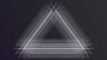 abstract driehoeksontwerp als achtergrond vector