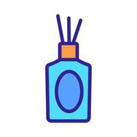 wierookstokjes aromatherapie pictogram vector overzicht illustratie