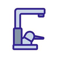 water mixer pictogram vector. geïsoleerde contour symbool illustratie vector