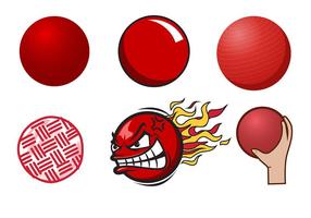 Gratis Dodgeball Vector