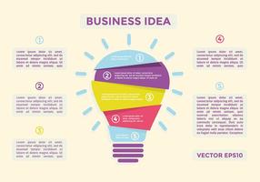 Gratis Flat Business Idee Vector
