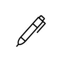 journalistiek pictogram vector. geïsoleerde contour symbool illustratie vector