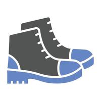 schoenen pictogramstijl vector
