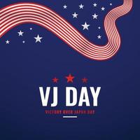 vj day design achtergrond voor internationaal moment vector