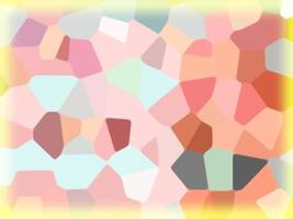 abstract geometrisch naadloos patroon, zachte pastelkleur geometrische vorm, vectorillustratie vector