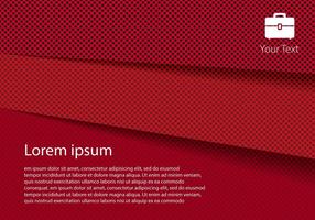 Gratis Red Paper Layer Vector