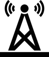 signaal toren vector pictogram ontwerp illustratie