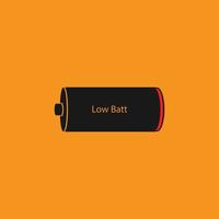 batterij vectorpictogram, ladingssymbool. eenvoudig, plat ontwerp voor web of mobiele app vector