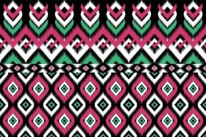ikat inheemse stijl. geometrische etnische patroon traditioneel. oosterse tribal gestreept. ontwerp voor achtergrond,illustratie,stof,batik,kleding,inwikkeling,behang,tapijt,borduurwerk vector