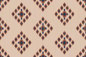 ikat naadloos patroon in stam. geometrische etnische traditioneel. Mexicaanse gestreepte stijl. ontwerp voor achtergrond, behang, vectorillustratie, stof, kleding, batik, tapijt, borduurwerk. vector