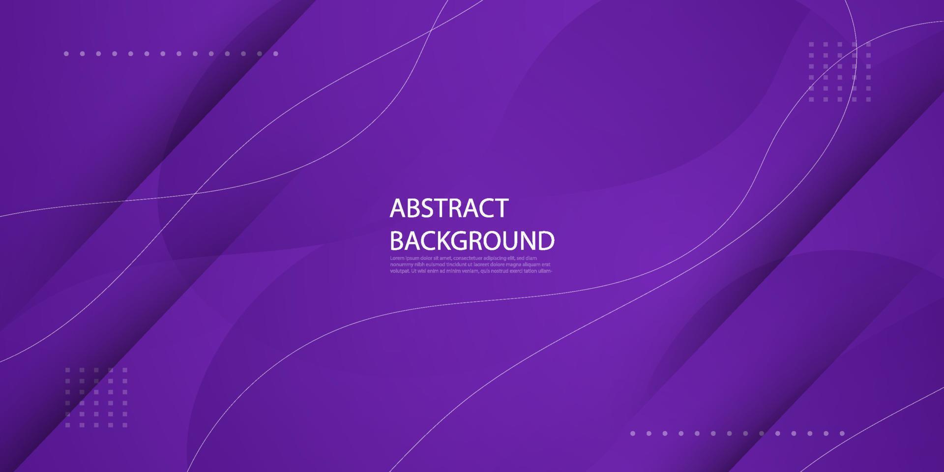 modern abstrakt violett lavendel lila med linjer gradient bakgrund. enkelt mönster för display produkt annons webbplats mall tapet affisch. eps10 vektor