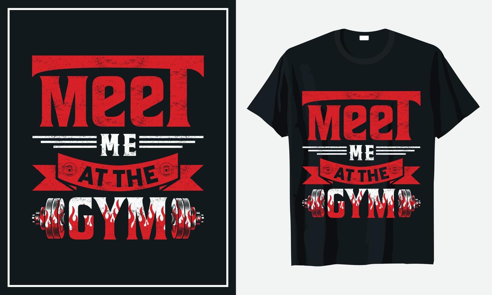 gym fitness dagliga liv t-shirt design vektor