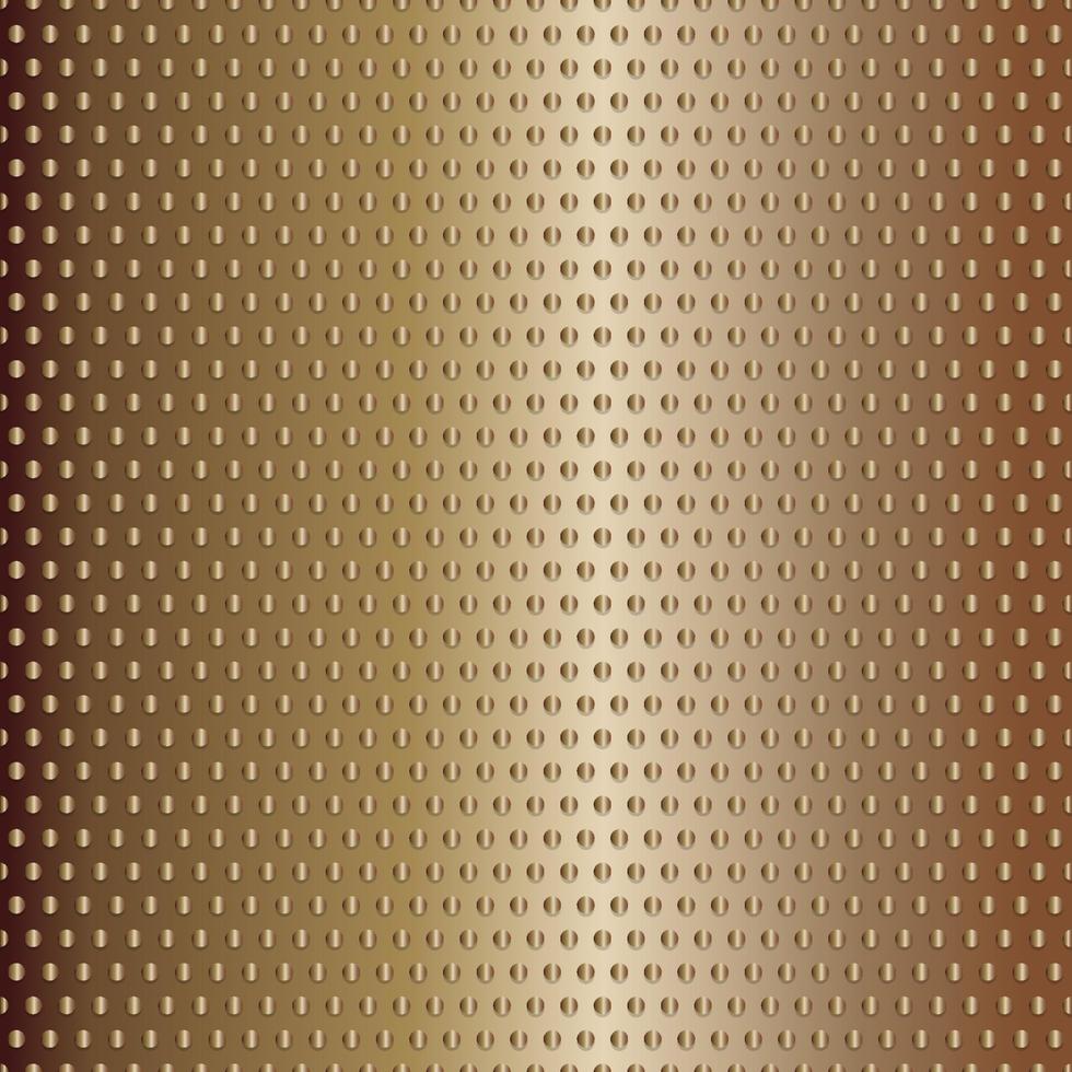 brons metall prickar seamless mönster vektor