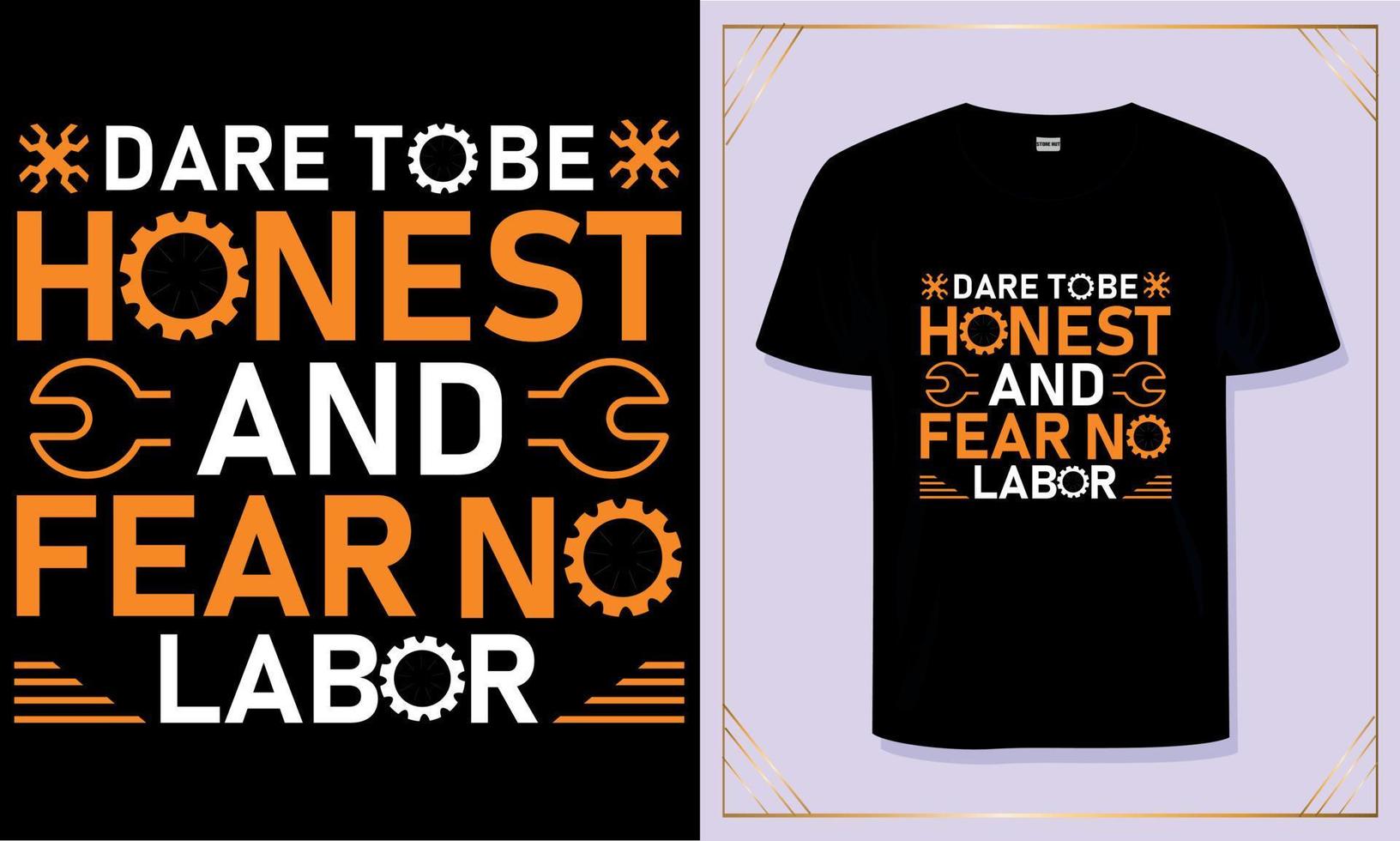 labor day t-shirt design för labor day vektor