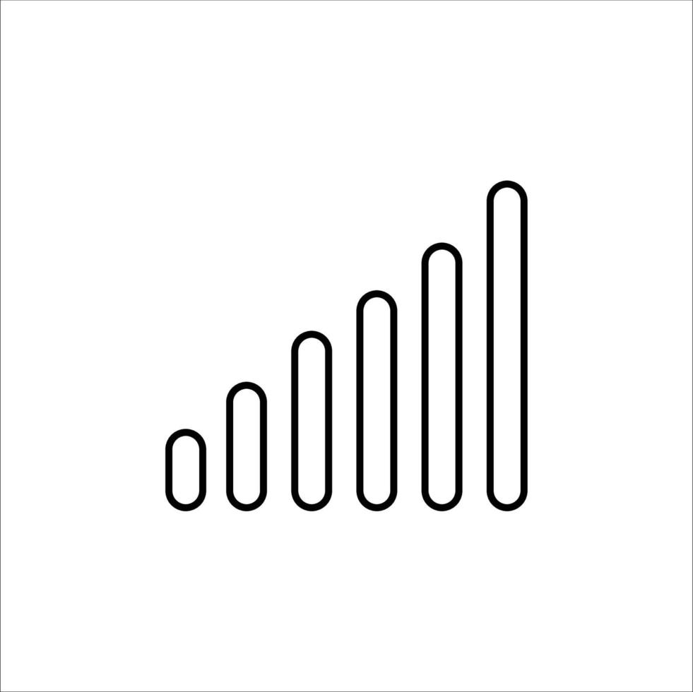 signal, drahtlos, hotspot-symbol gefüllte entwurfsvorlage. Vektorillustration auf weißem Hintergrund vektor