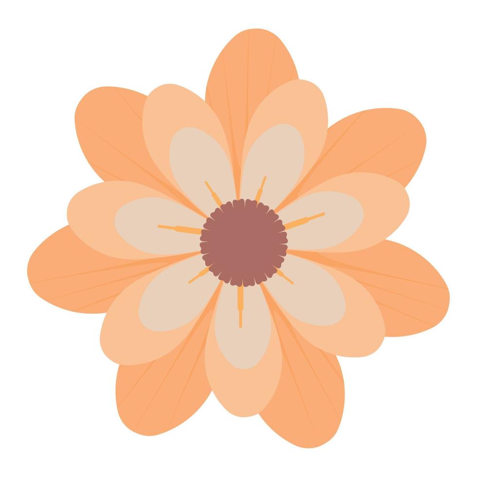 Symbol für Blütenblätter vektor