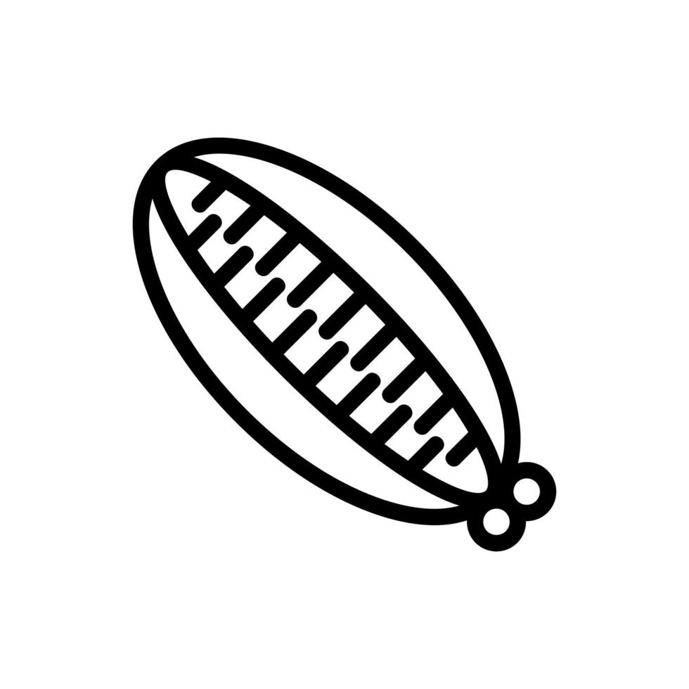 Haarspange Symbol Vektor Umriss Illustration