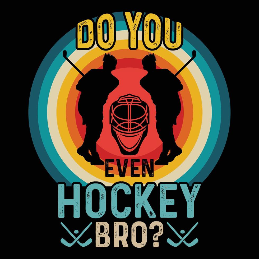 Hockey-Vektor-T-Shirt-Design, Eat-Sleep-Hockey-Wiederholung, Bundle-Design, Vektorelement, Illustration vektor