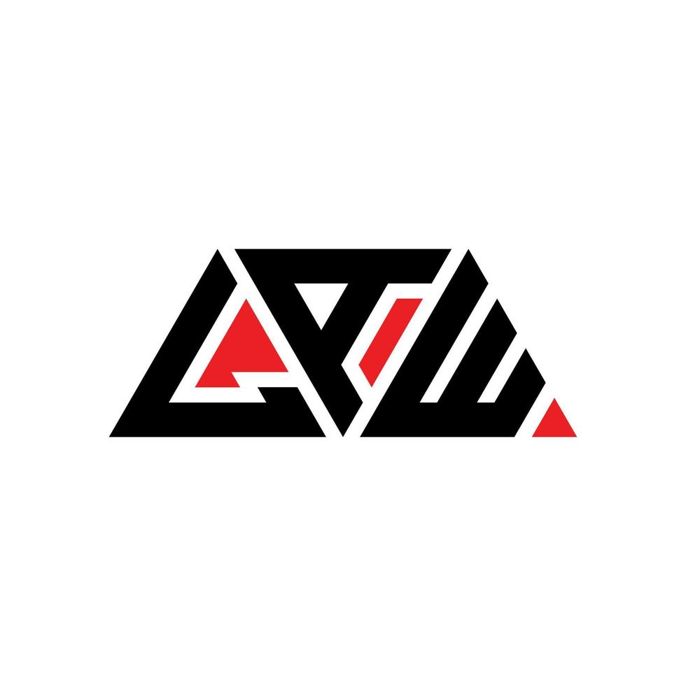 lag triangel bokstavslogotyp design med triangelform. lag triangel logotyp design monogram. lag triangel vektor logotyp mall med röd färg. lag triangulär logotyp enkel, elegant och lyxig logotyp. lag