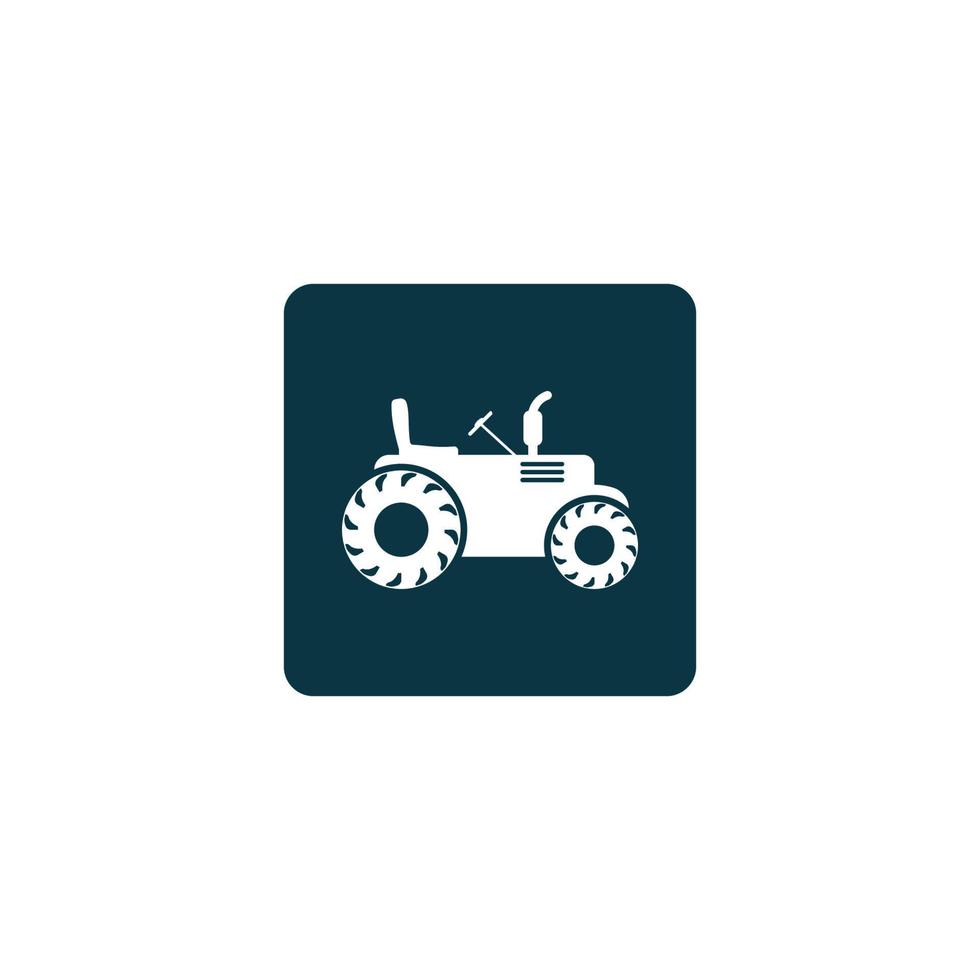 traktor ikon vektor illustration malldesign