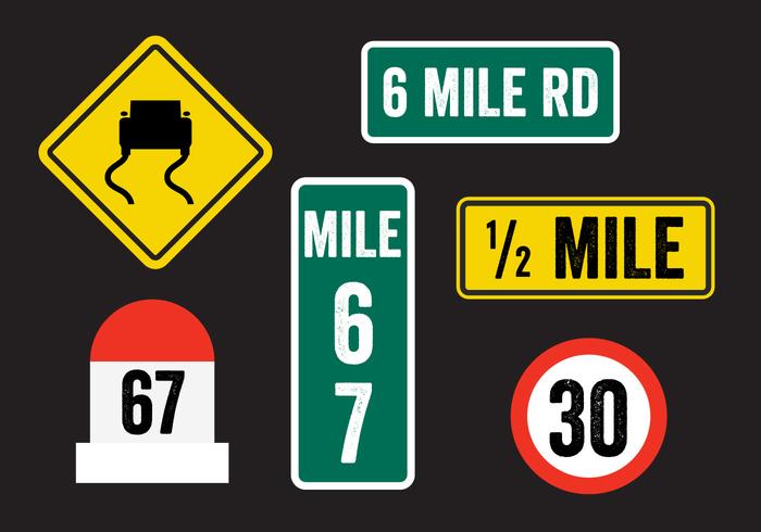 Verkehrszeichen Vektoren
