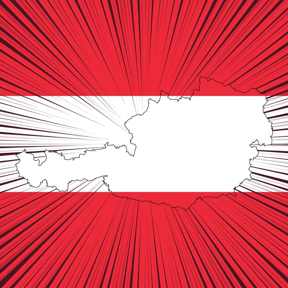 österreich unabhängigkeitstag kartenentwurf vektor