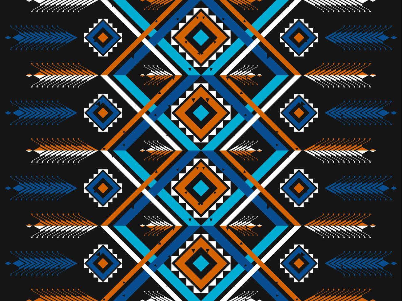 geometriska etniska orientaliska mönster traditionella. randig tribal stil. design för bakgrund, tapeter, vektorillustration, tyg, kläder, batik, matta, broderi. vektor