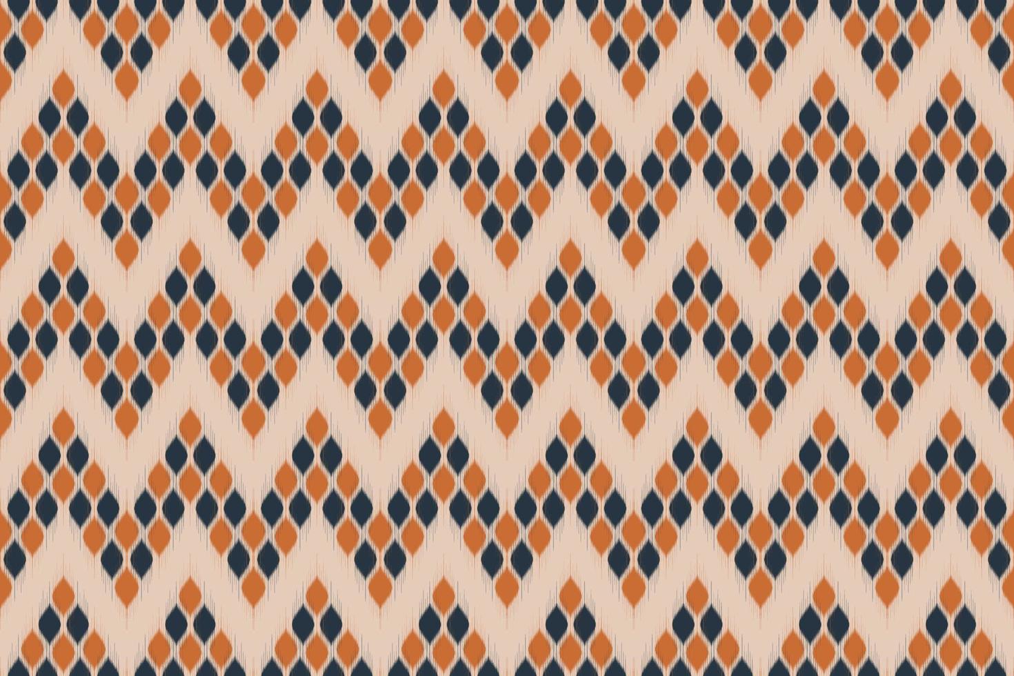 geometriska etniska orientaliska ikat seamless traditionella mönster. design för bakgrund, tapeter, vektorillustration, tyg, kläder, batik, matta, broderi. vektor