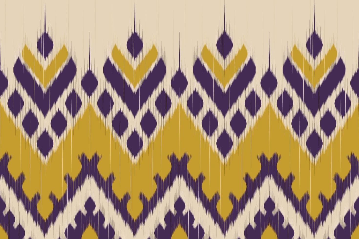 geometriska etniska orientaliska ikat mönster traditionella. design för bakgrund, tapeter, vektorillustration, tyg, kläder, batik, matta, broderi. vektor