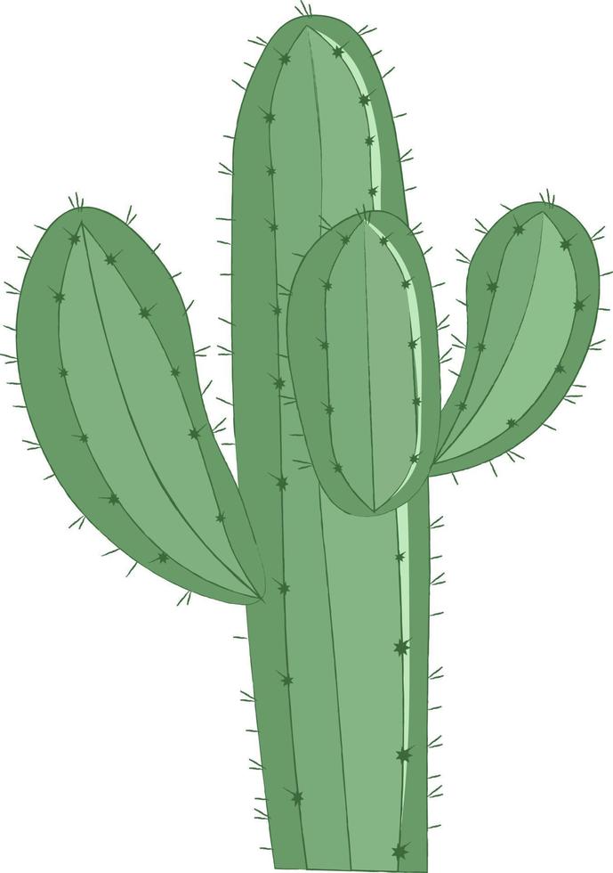 Kaktus in der Wüstenillustration vektor