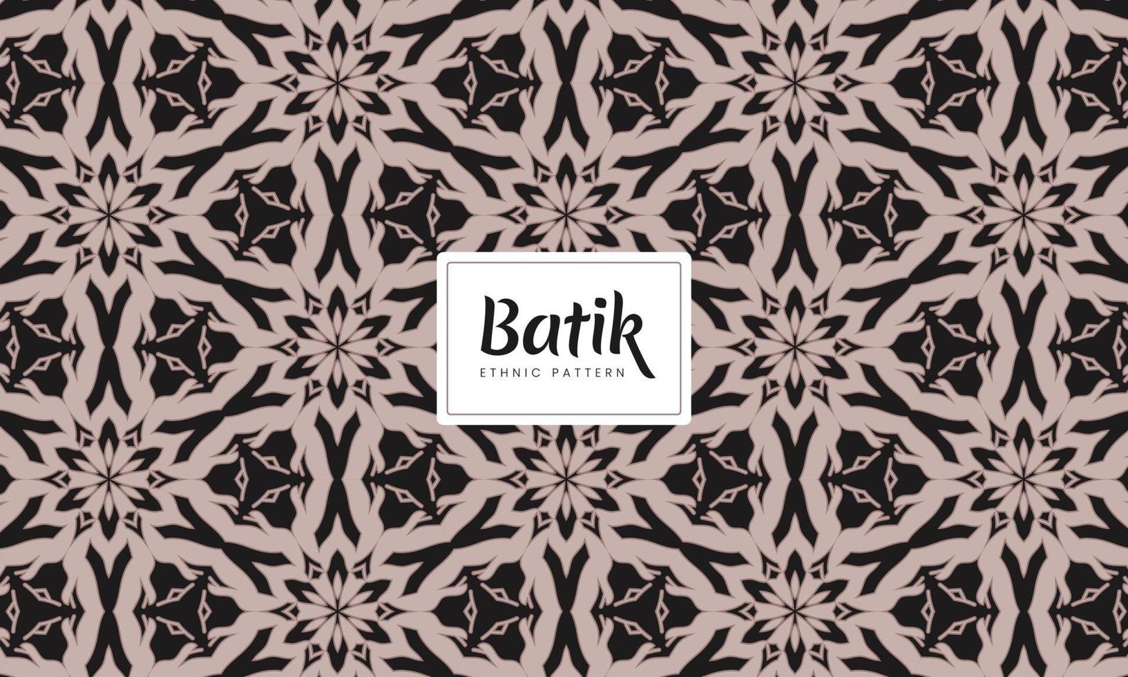 ethnische batik vektor indonesisch muster mode nahtlos vintage textil abstrakt kultur kunst
