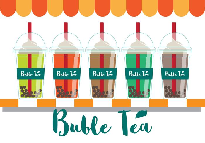 Bubbla Tea Vector