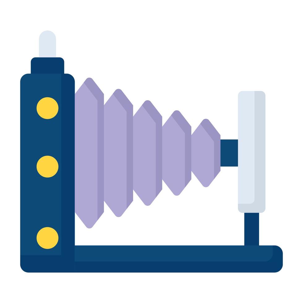 flaches Symbol der Retro-Kamera, Fotografie und flaches Vektordesign der digitalen Kunst vektor