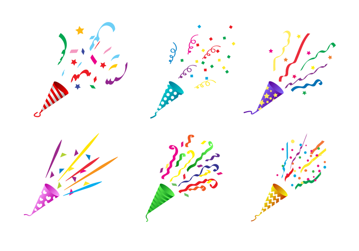 Gratis Party Popper Vector