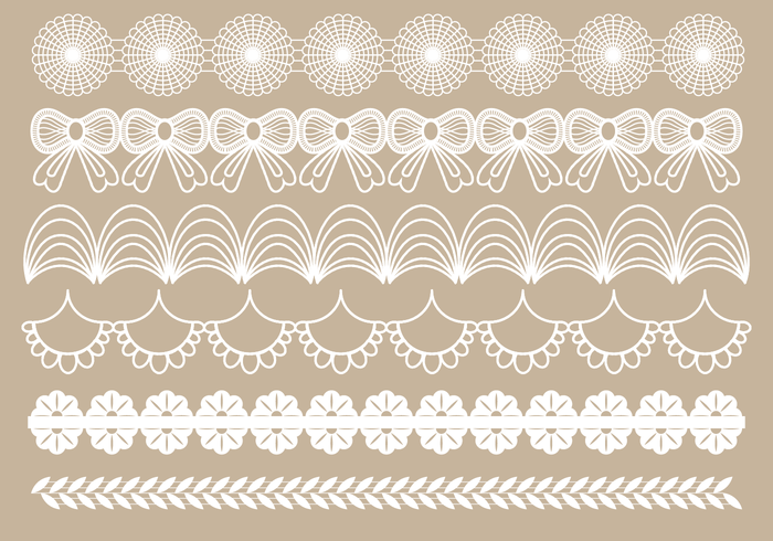 Free Lace Trim Vintage Vektor