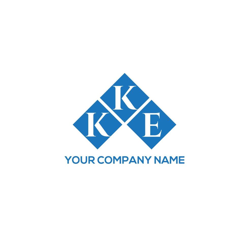 pt. kke letter design.kke letter logo design på vit bakgrund. kke kreativa initialer bokstavslogotyp koncept. kke letter design.kke letter logo design på vit bakgrund. k vektor