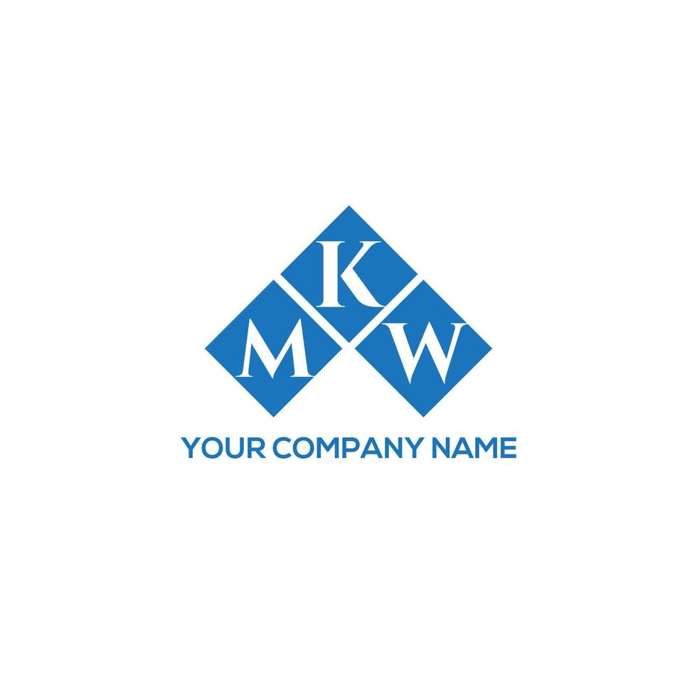 Mkw-Brief-Design.Mkw-Brief-Logo-Design auf weißem Hintergrund. mkw kreative Initialen schreiben Logo-Konzept. Mkw-Brief-Design.Mkw-Brief-Logo-Design auf weißem Hintergrund. m vektor