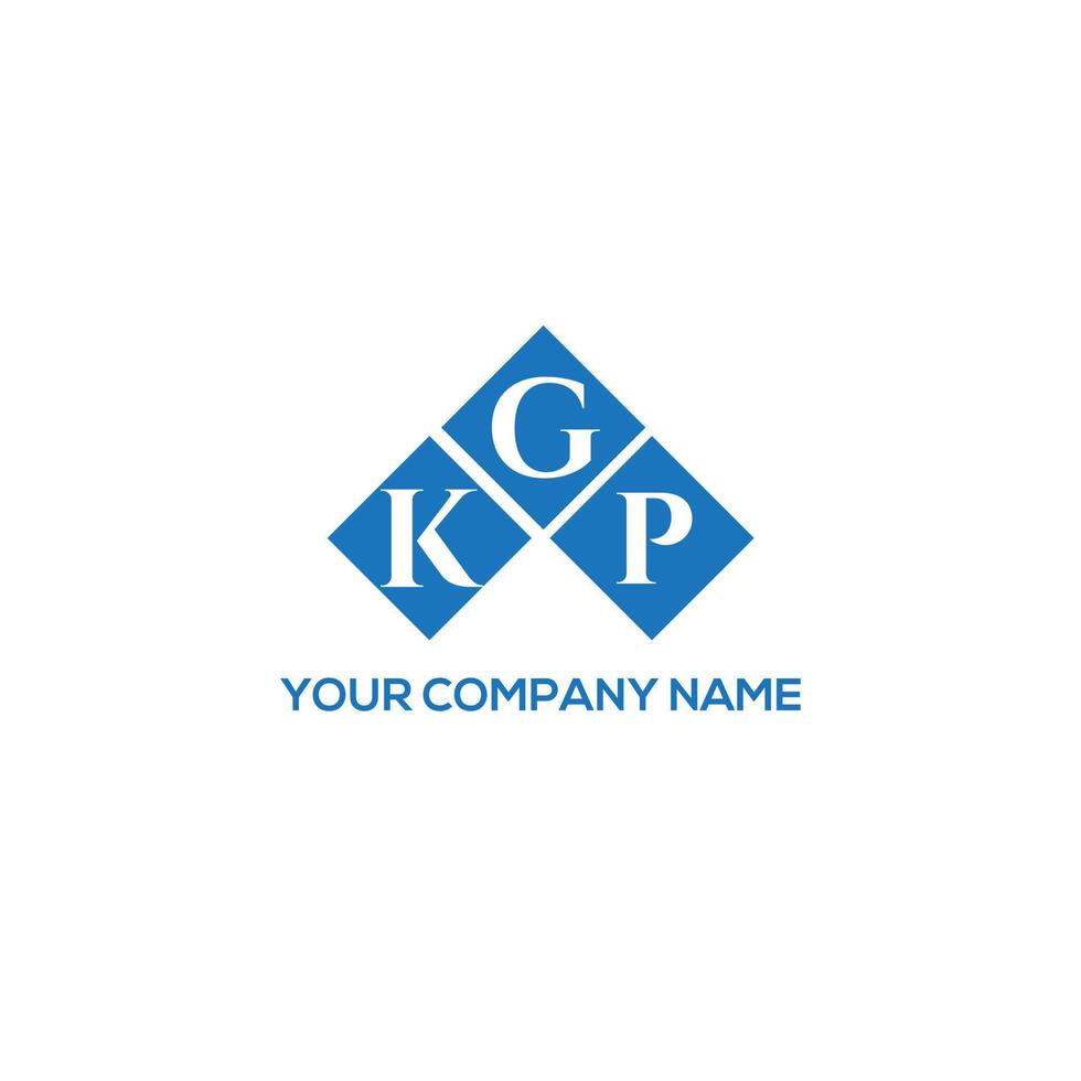 kp-Buchstaben-Logo-Design auf weißem Hintergrund. kp kreatives Initialen-Buchstaben-Logo-Konzept. kgp Briefgestaltung. vektor
