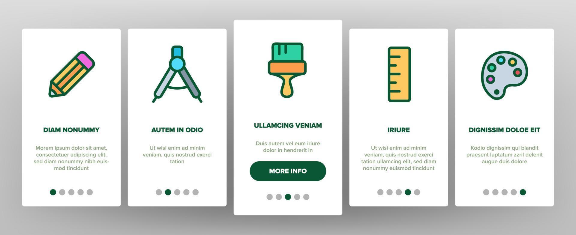 Design-Tools-Vektor-Onboarding vektor