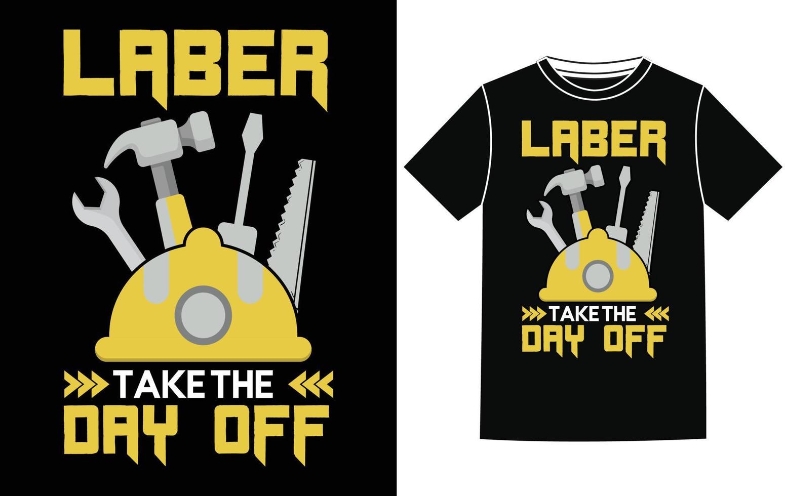 Labor Day t-shirt design vektor