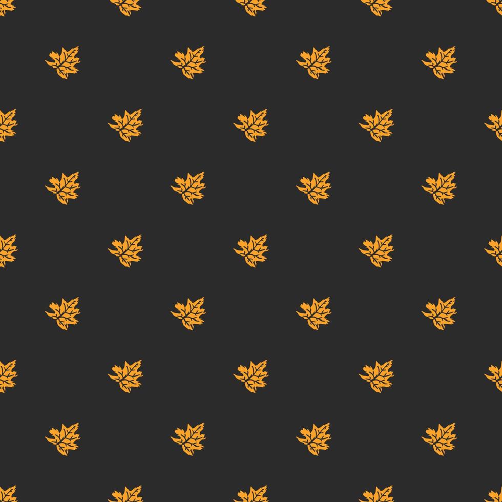 Herbst Hintergrund. nahtlose Herbstlaubmuster. Ahornblätter im Herbst vektor
