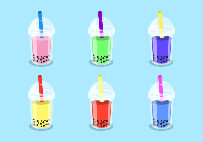 Gratis Bubble Tea Vector