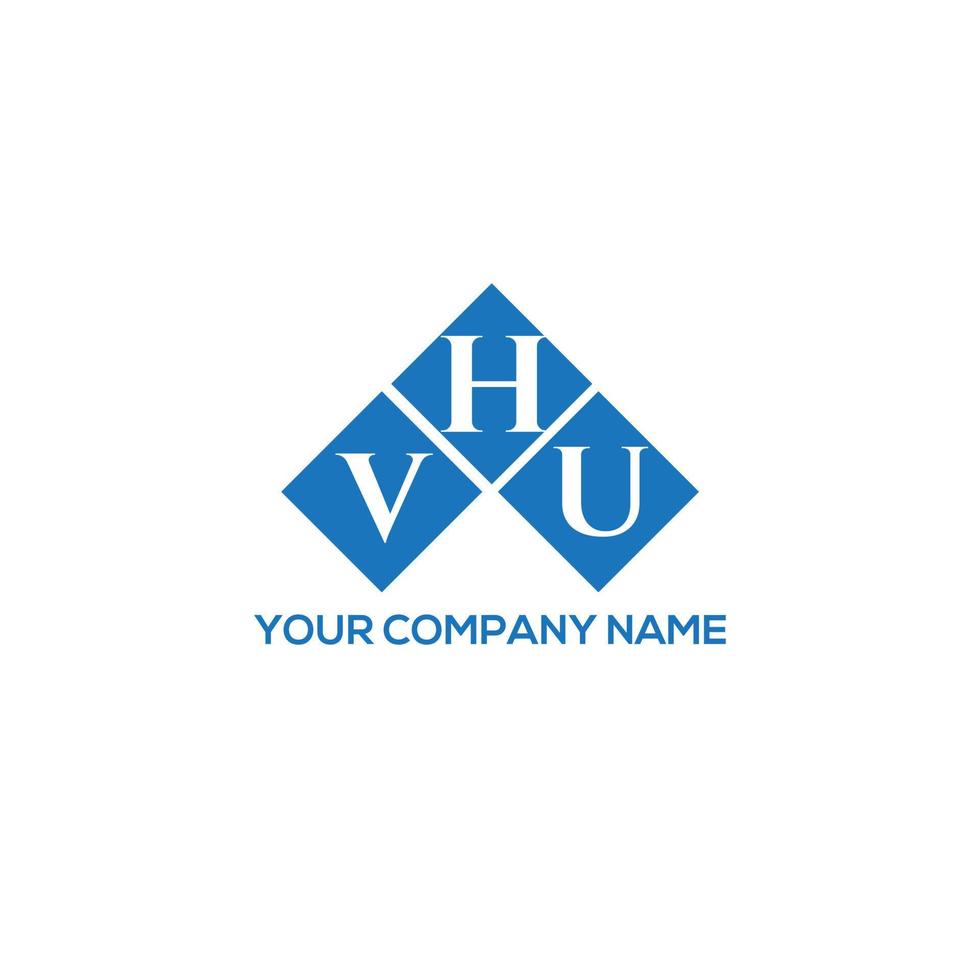 vhu bokstav design.vhu bokstav logo design på vit bakgrund. vhu kreativa initialer brev logotyp koncept. vhu bokstav design.vhu bokstav logo design på vit bakgrund. v vektor