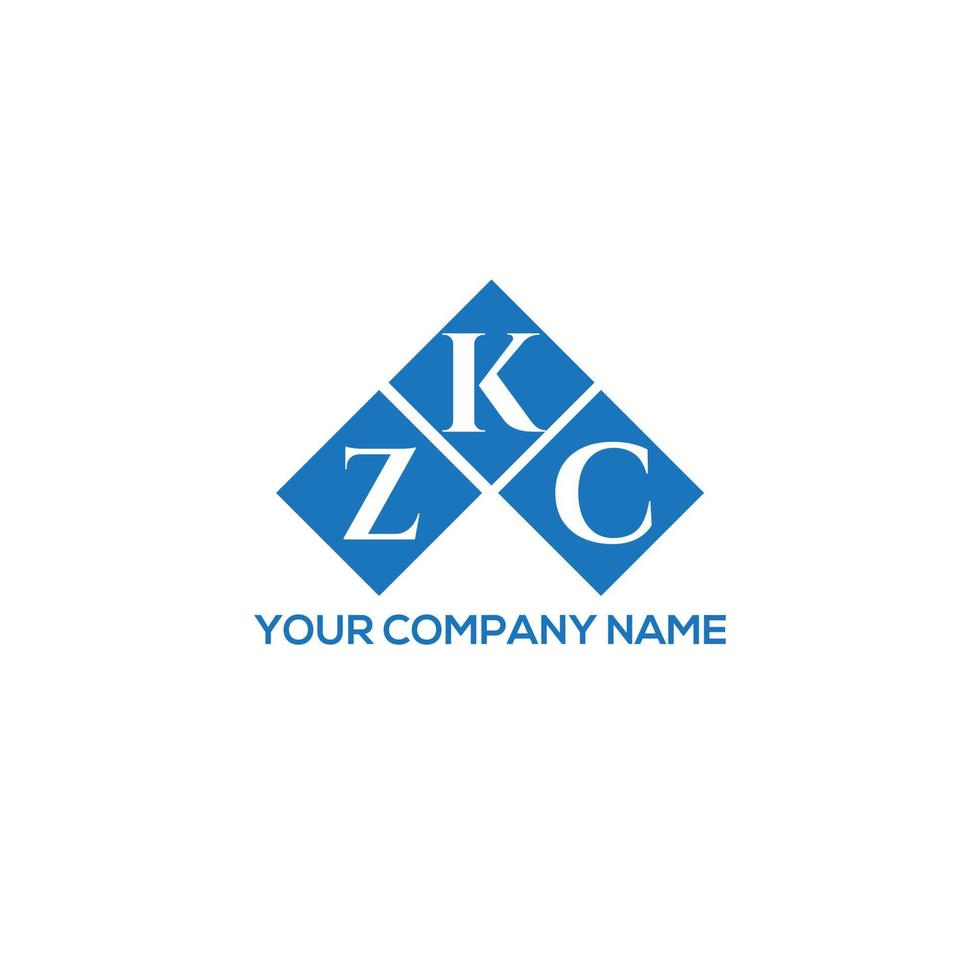 zkc kreative Initialen schreiben Logo-Konzept. zkc-Buchstaben-Design.zkc-Brief-Logo-Design auf weißem Hintergrund. zkc kreative Initialen schreiben Logo-Konzept. zkc Briefgestaltung. vektor