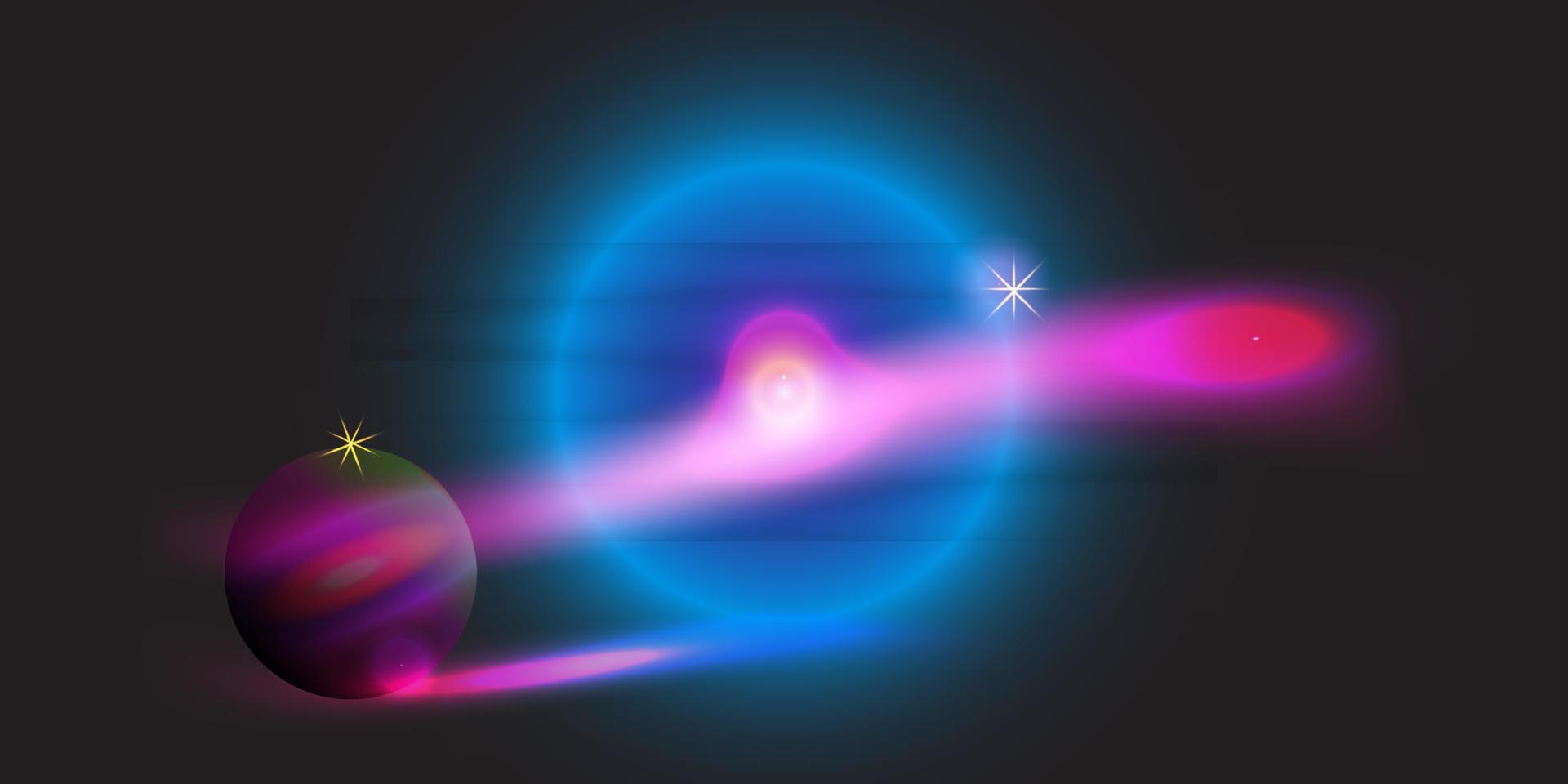 sterne global weltraum kosmos erforschung des sonnensystems abstrakte hintergründe tapeten zukunftstechnologie vektorillustration vektor