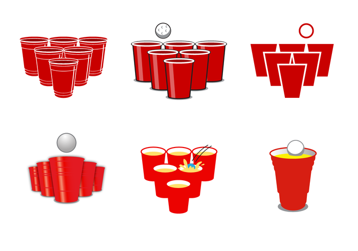 Gratis Öl Pong Vector