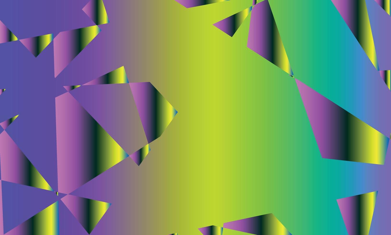 gelbe, lila und grüne abstrakte Farben. vektor
