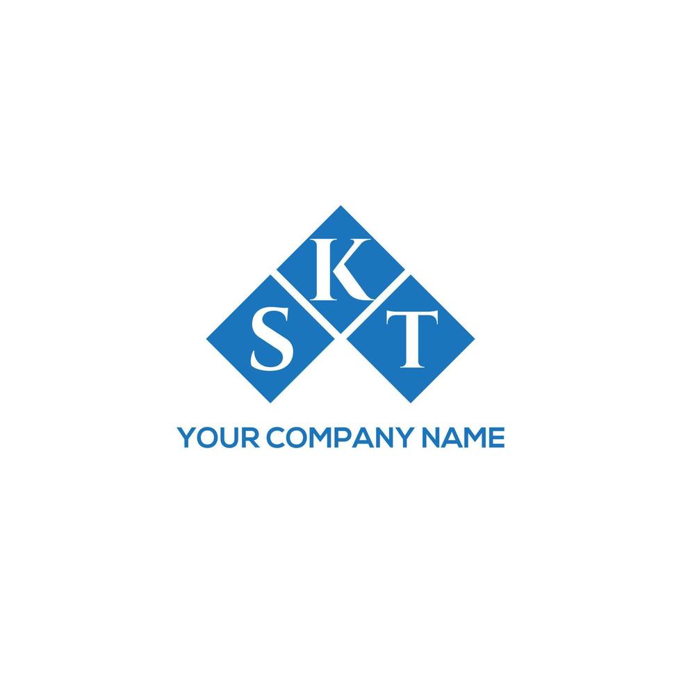 skt-Buchstaben-Logo-Design auf weißem Hintergrund. skt kreative Initialen schreiben Logo-Konzept. skt-Buchstaben-Design. skt-Buchstaben-Logo-Design auf weißem Hintergrund. s vektor